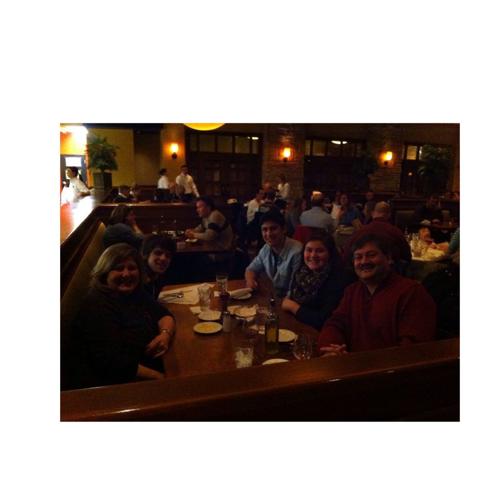 Enjoy even the little moments with family because they don't last forever.