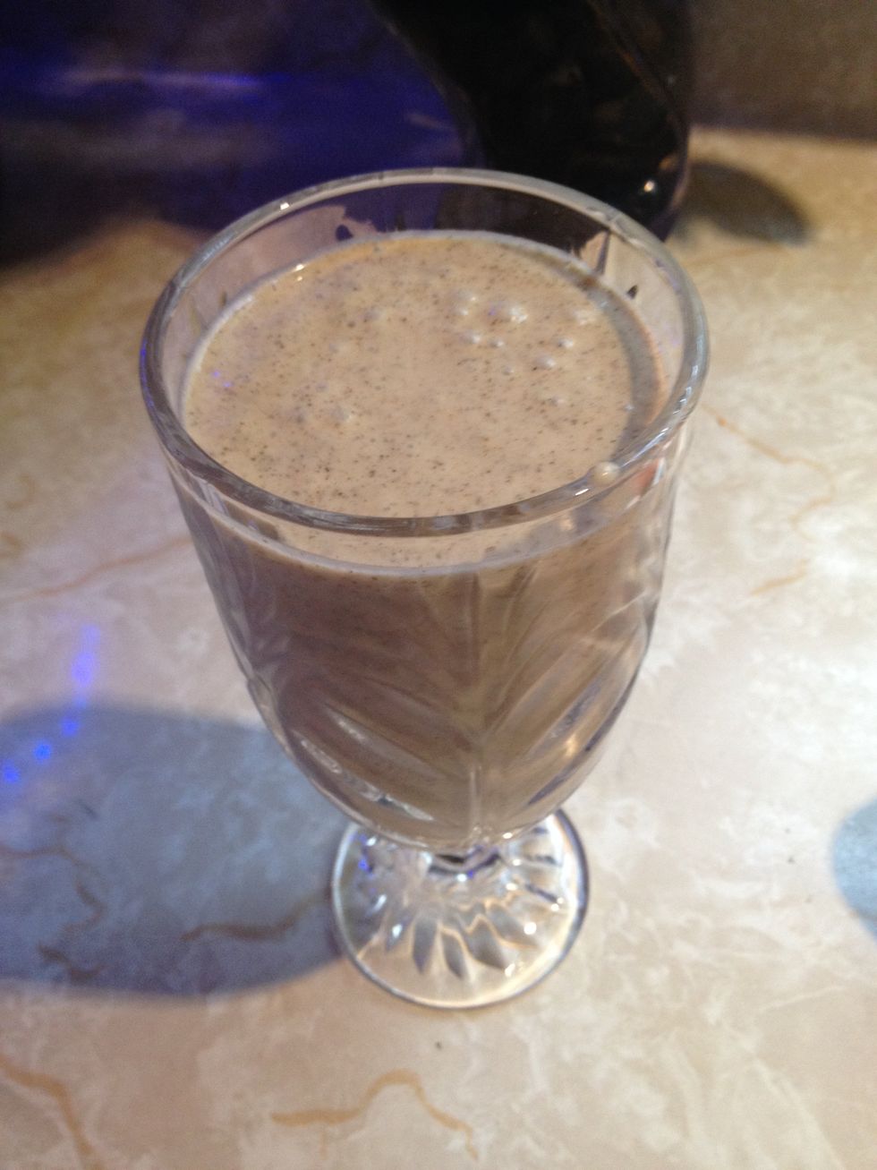 Enjoy it for breakfast with a peanut butter and jelly sandwich.