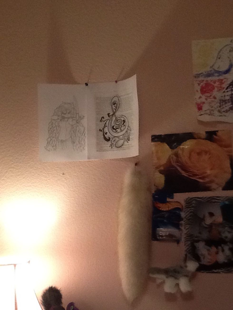 ENJOY, now hang it up by your other amazing masterpieces!