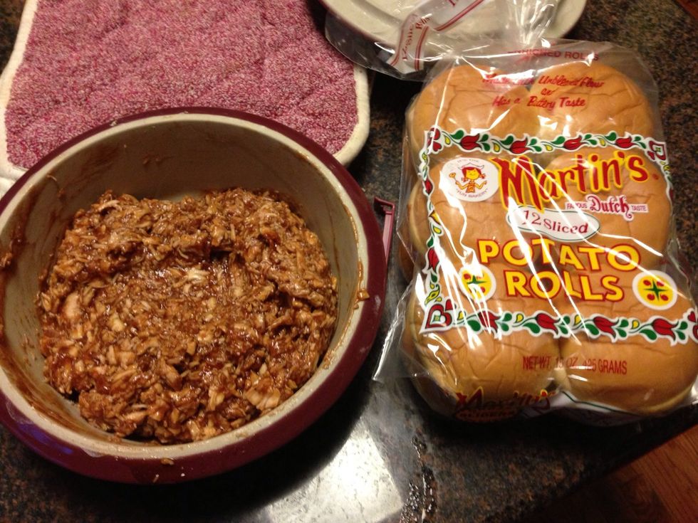Enjoy scooped on the rolls !