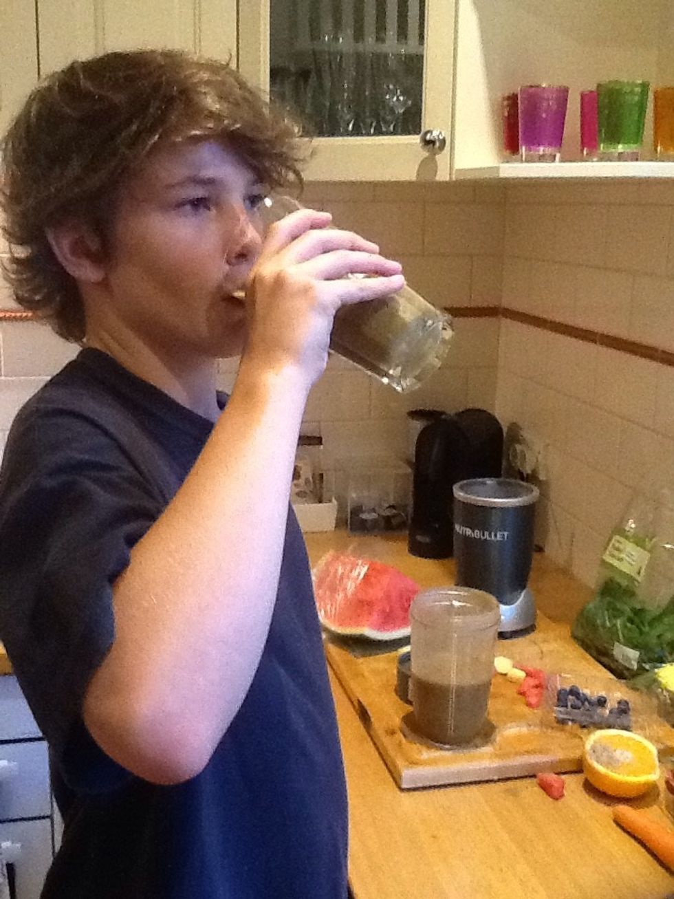 Enjoy that Super Smoothie!