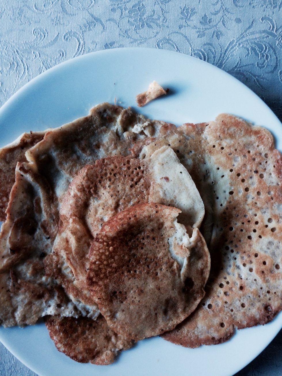 Enjoy. They taste best when they have cooled down a bit.