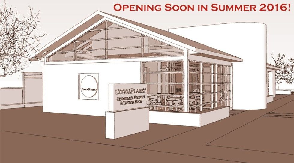 Enjoy! This can also be done with whatever fruit tickles your fancy. You don't have to limit yourself to blueberries. And when you're in Sonoma next...check out the folks at CocoaPLanet