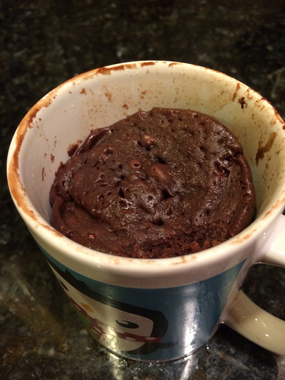 enjoy!! top with chocolate syrup!