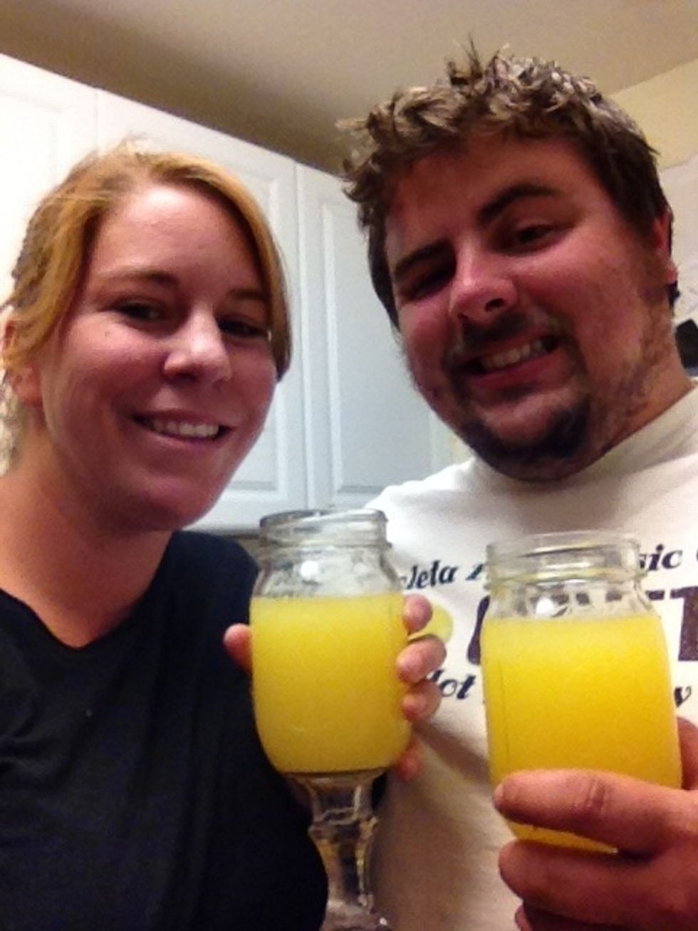 enjoy with mimosas and someone you love. <3