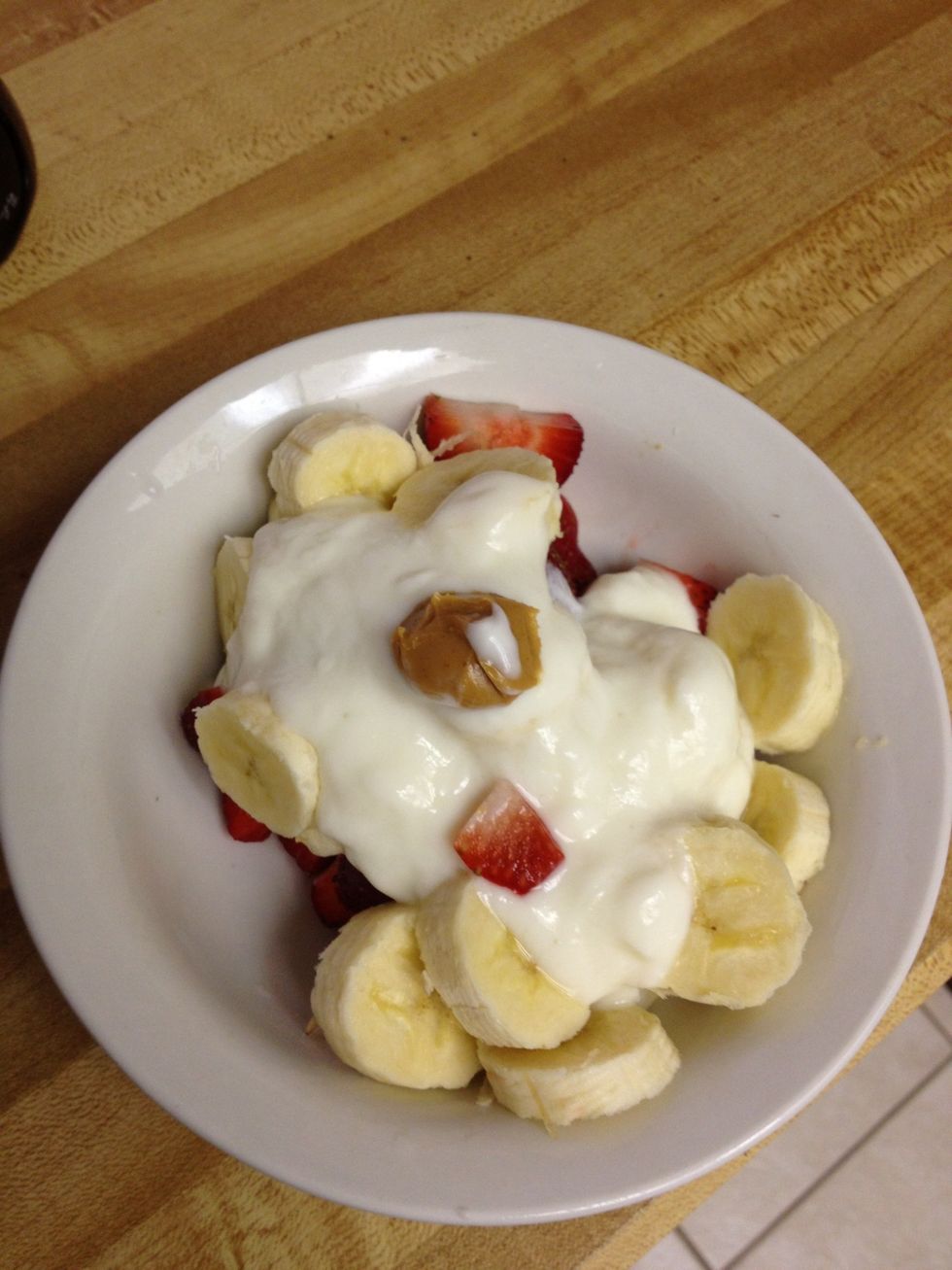 Enjoy! You can add a tablespoon of bran buds or all bran to add some extra fiber!