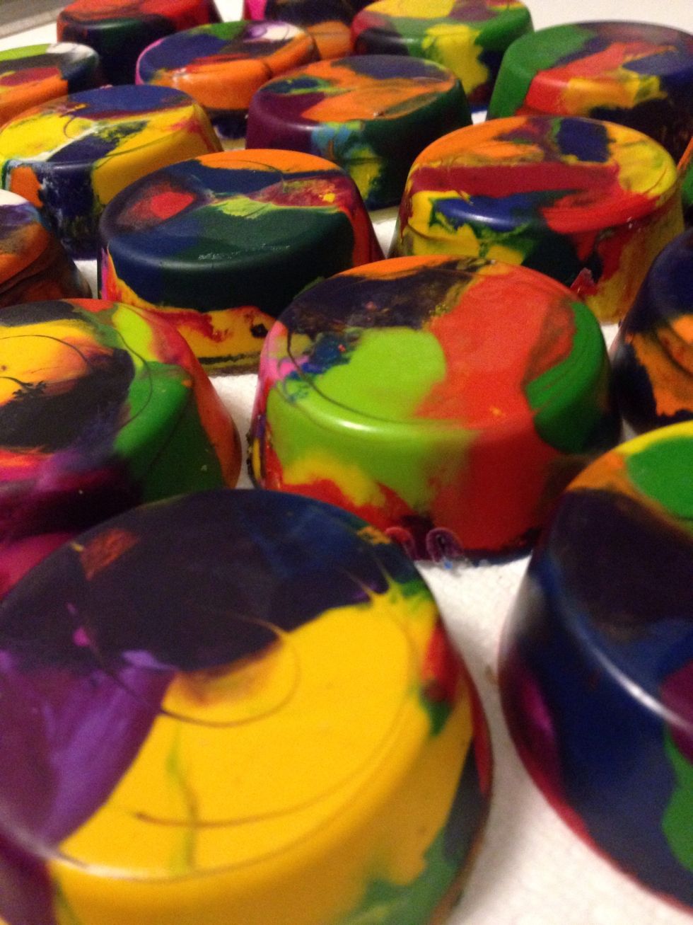 Enjoy your beautiful new crayons!