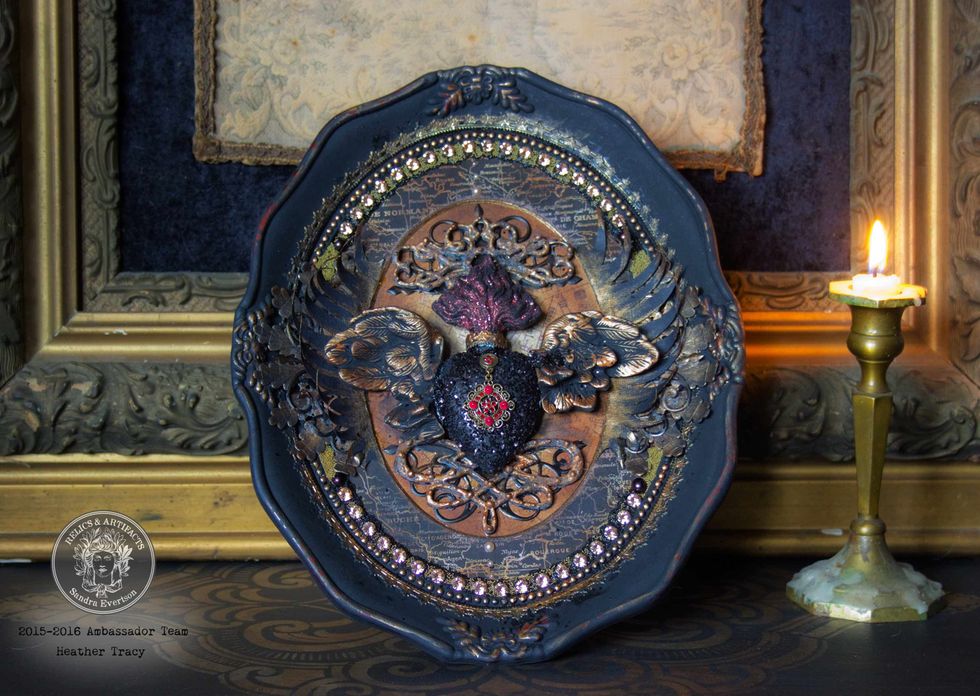 Enjoy your creation! Perfect for contemplating the secrets of the human heart....