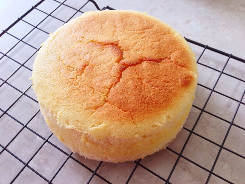 Enjoy your delicious light and fluffy Japanese cheesecake!