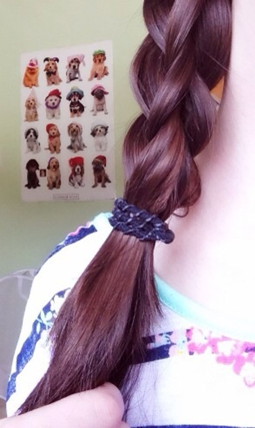 Enjoy your easy yet intricate looking braid