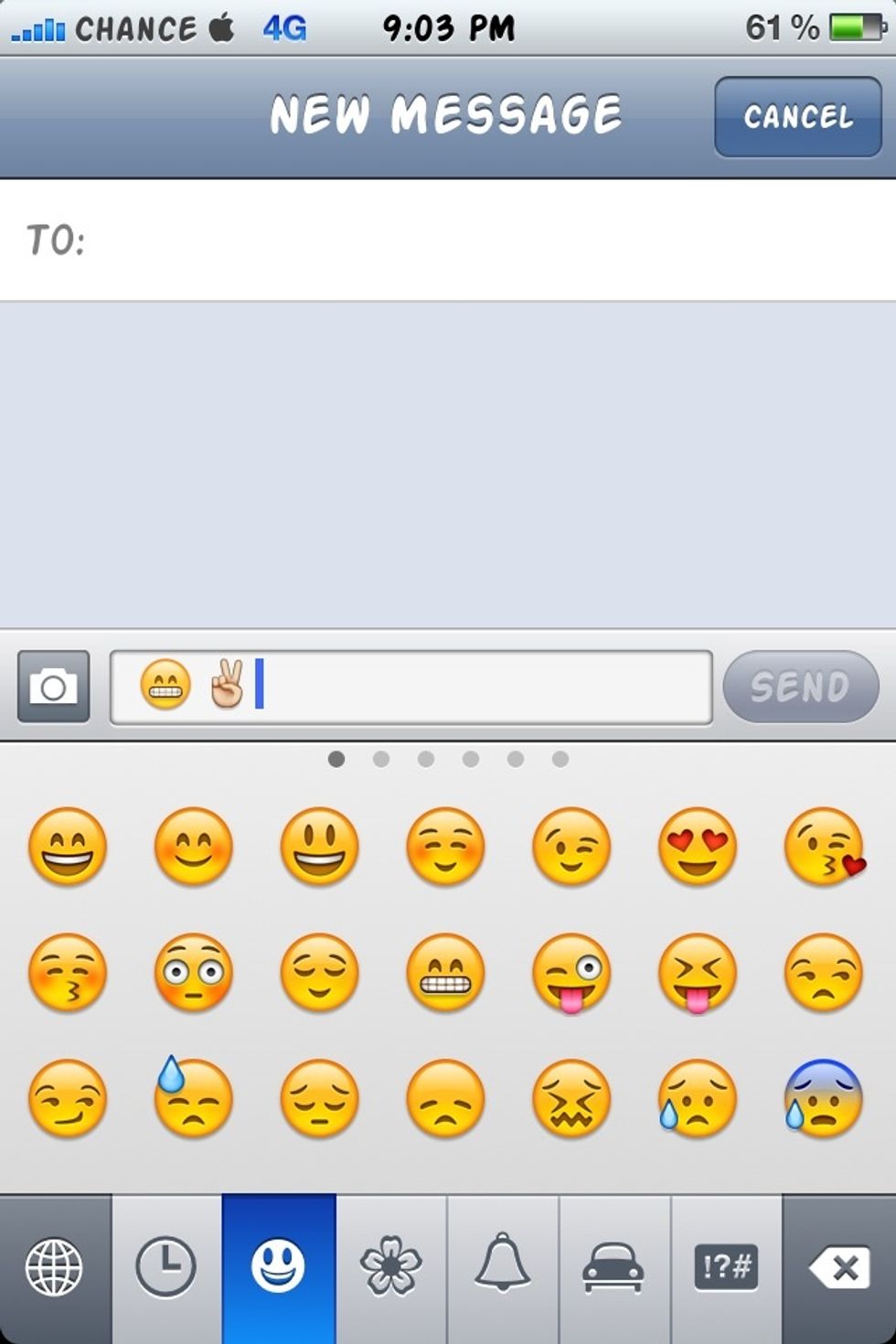 Enjoy your Emoji Keyboard! Be creative (: