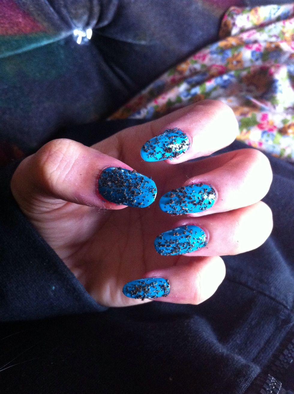 enjoy your new nail art :)