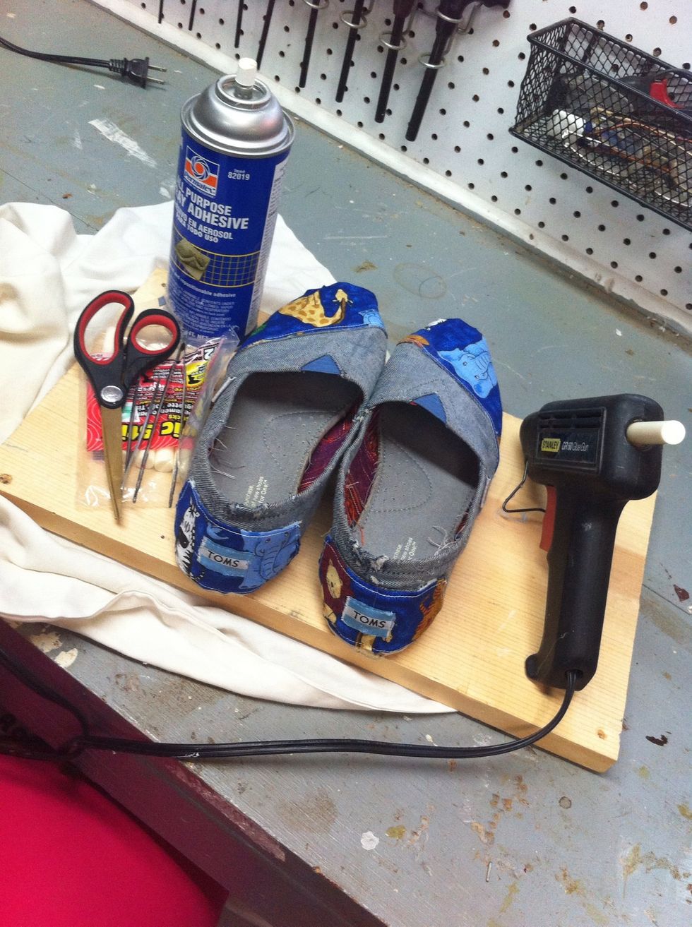 Enjoy your unique, hole free, repaired TOMS!