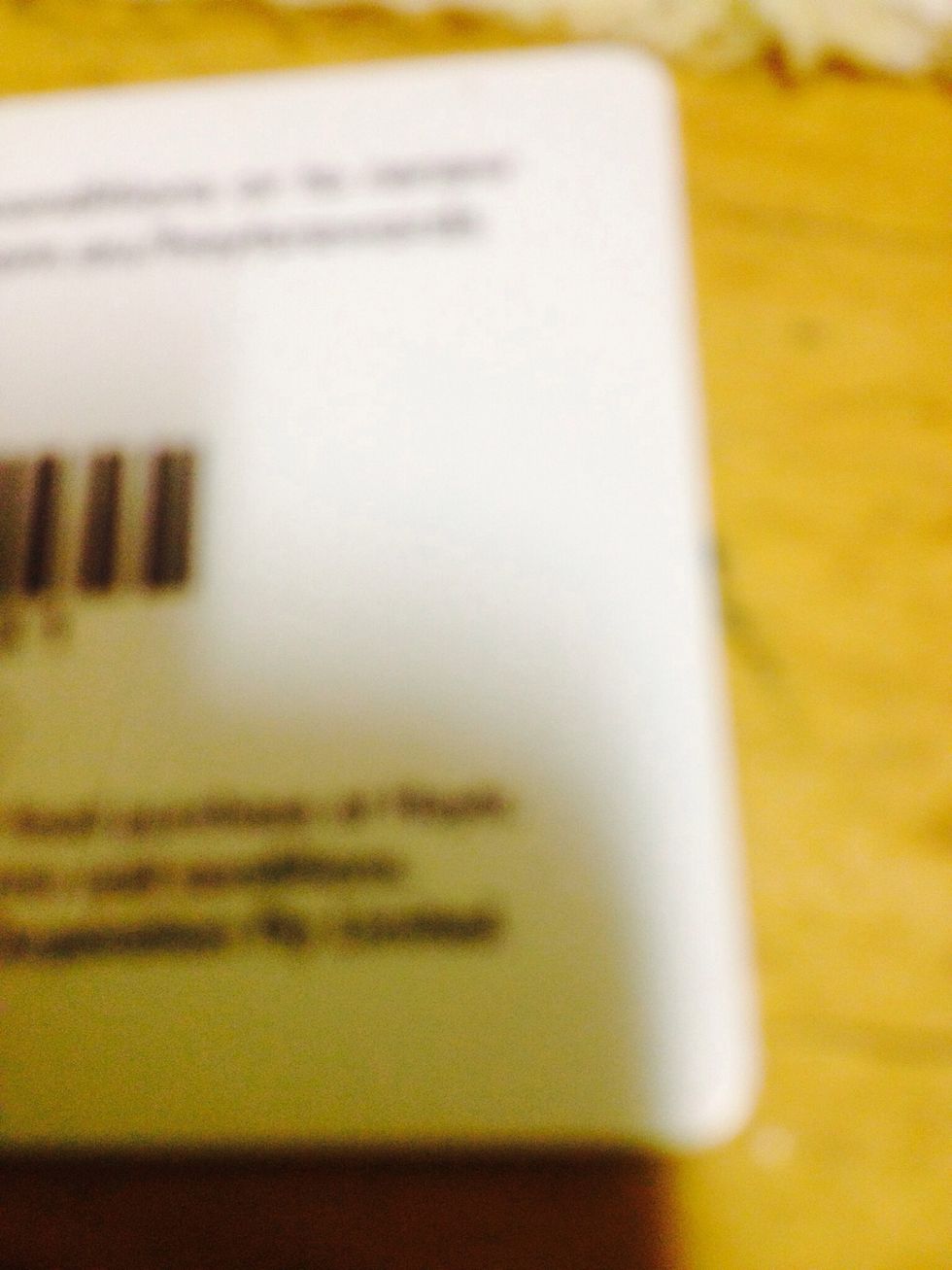 Ensure that before placing your card in the hole punch that the space is clear of any important information - eg: your card number
