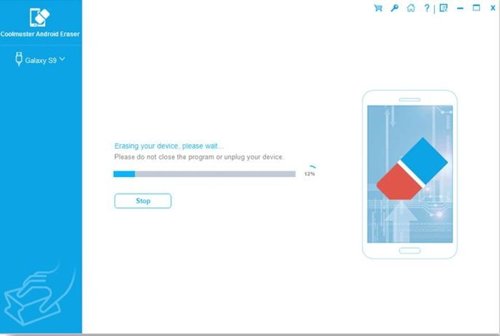 Ensure that the connection is not interfered with until the delete process is complete.