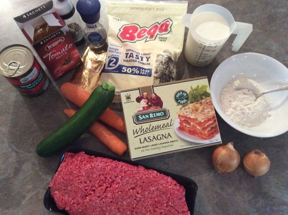 Ensure that you have all ingredients ready