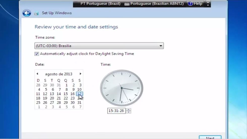 Ent\u00e3o essa parte \u00e9 bem simples e desnecess\u00e1ria de se ter uma instru\u00e7\u00e3o de como prosseguir.