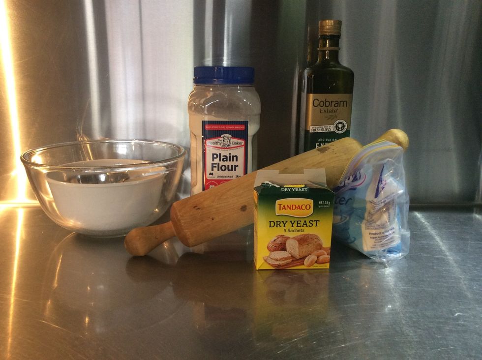 Equipment and Ingredients for Step 1