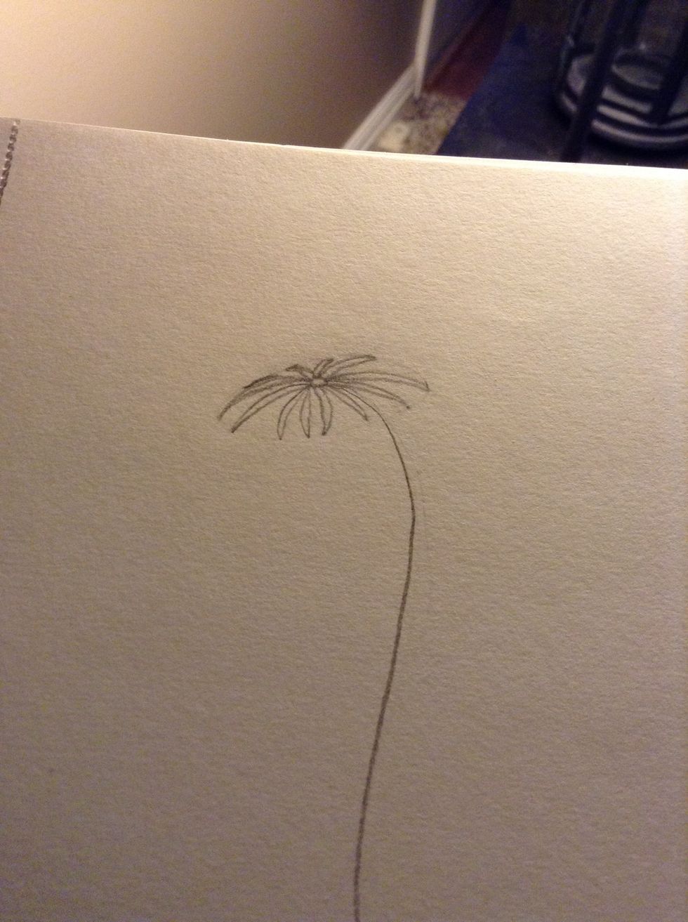 erase the circle, and add a stem:)