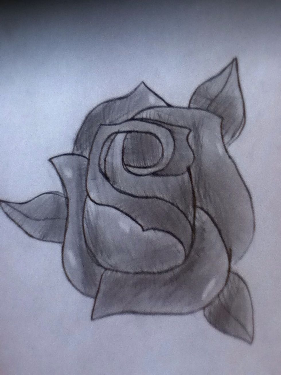 Erase where you want it to be brighter.