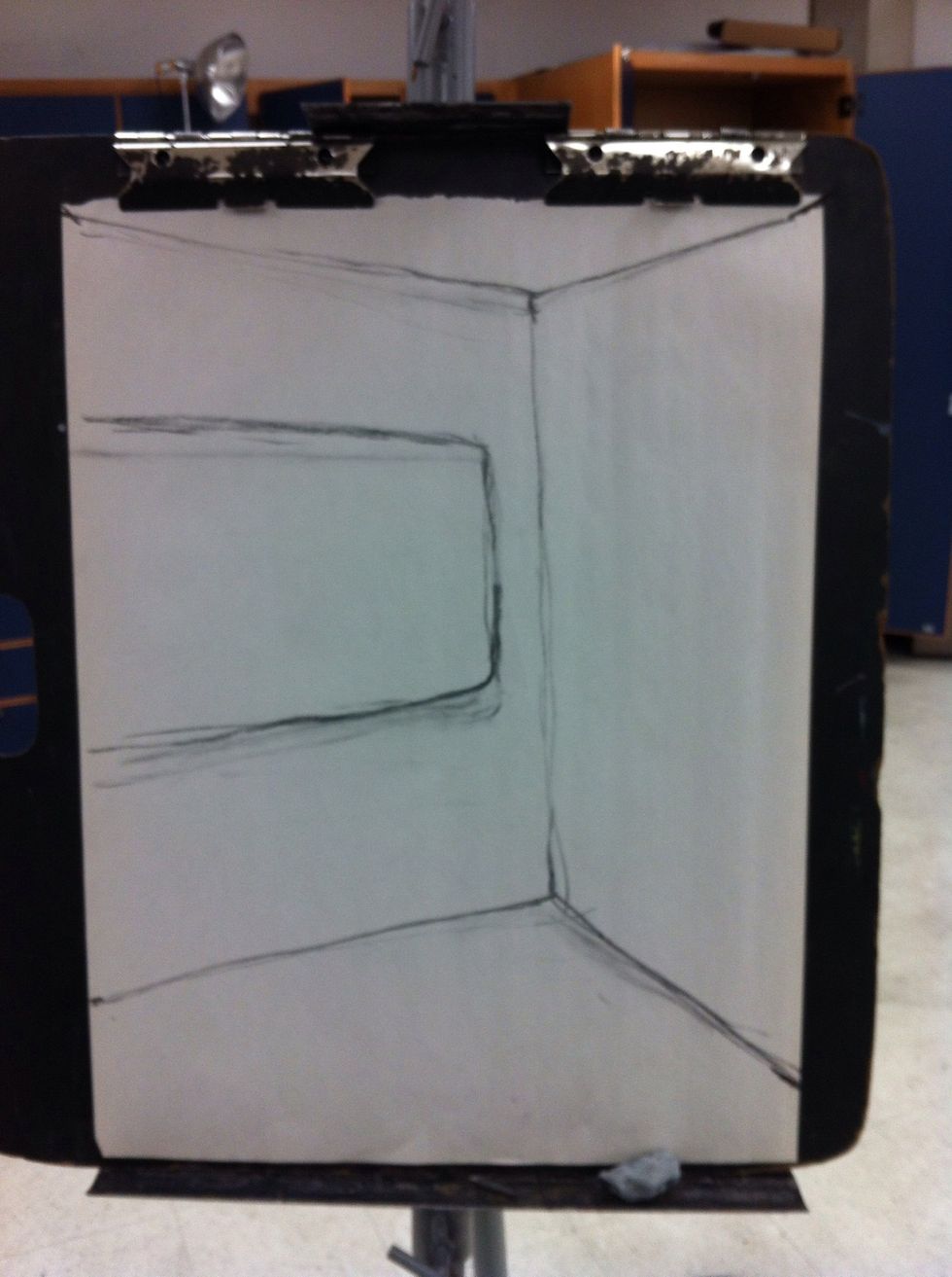 Eraser marks and evidence of learning only makes your drawing more interesting. Once you believe the major elements are accurate slowly add in smaller elements.