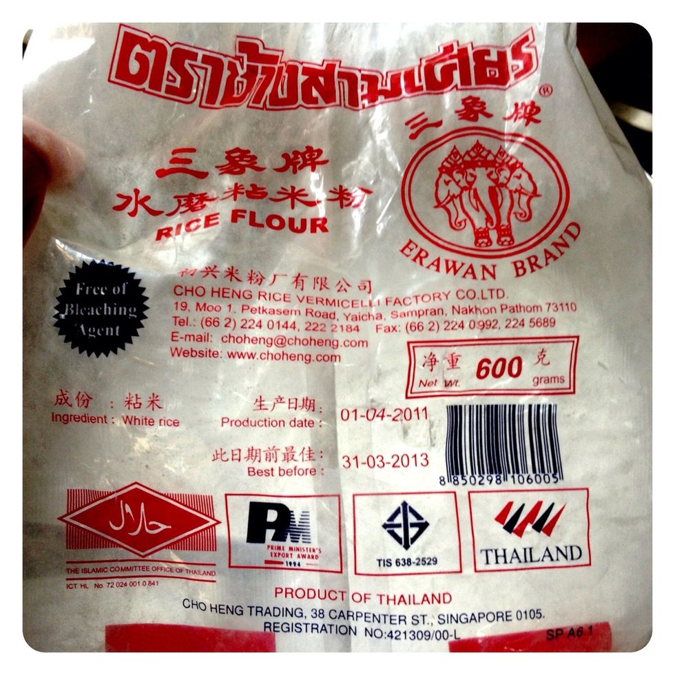 Erawan Brand rice flour from Thailand, mum's trusted brand!