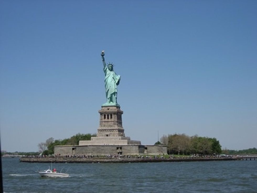 Es la estatua de la libertad un monumento muy importante de Estados Unidos