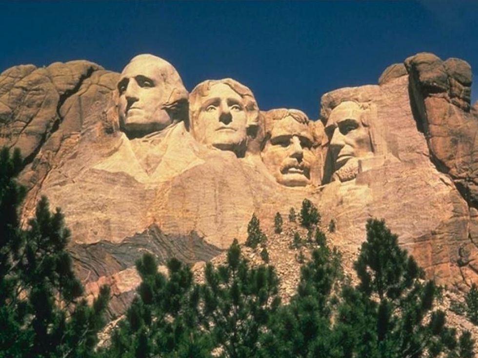 Este es el monte Rushmore