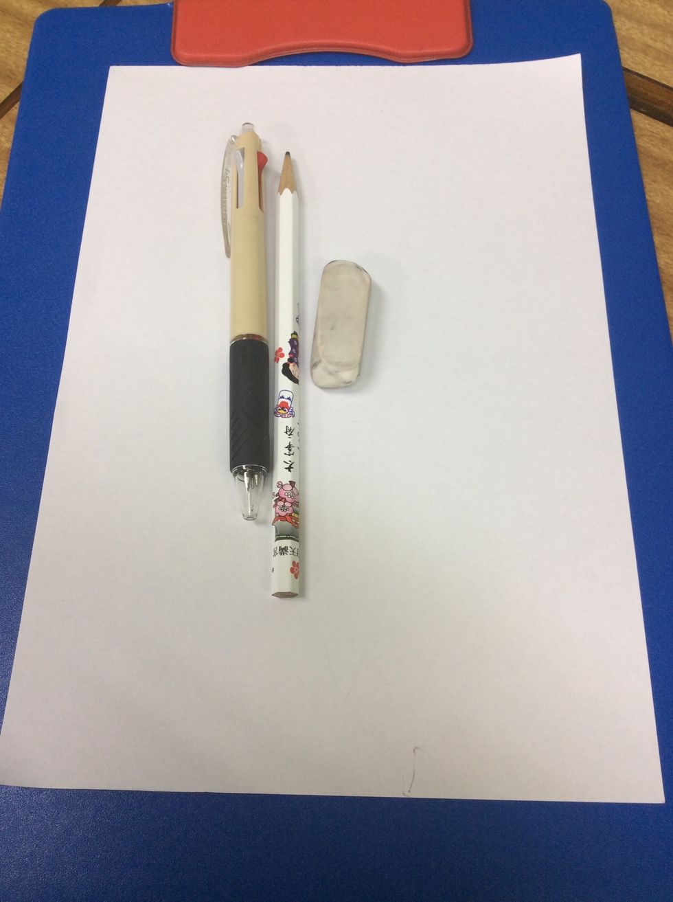 Estes s\u00e3o os materiais necess\u00e1rios para desenhar.