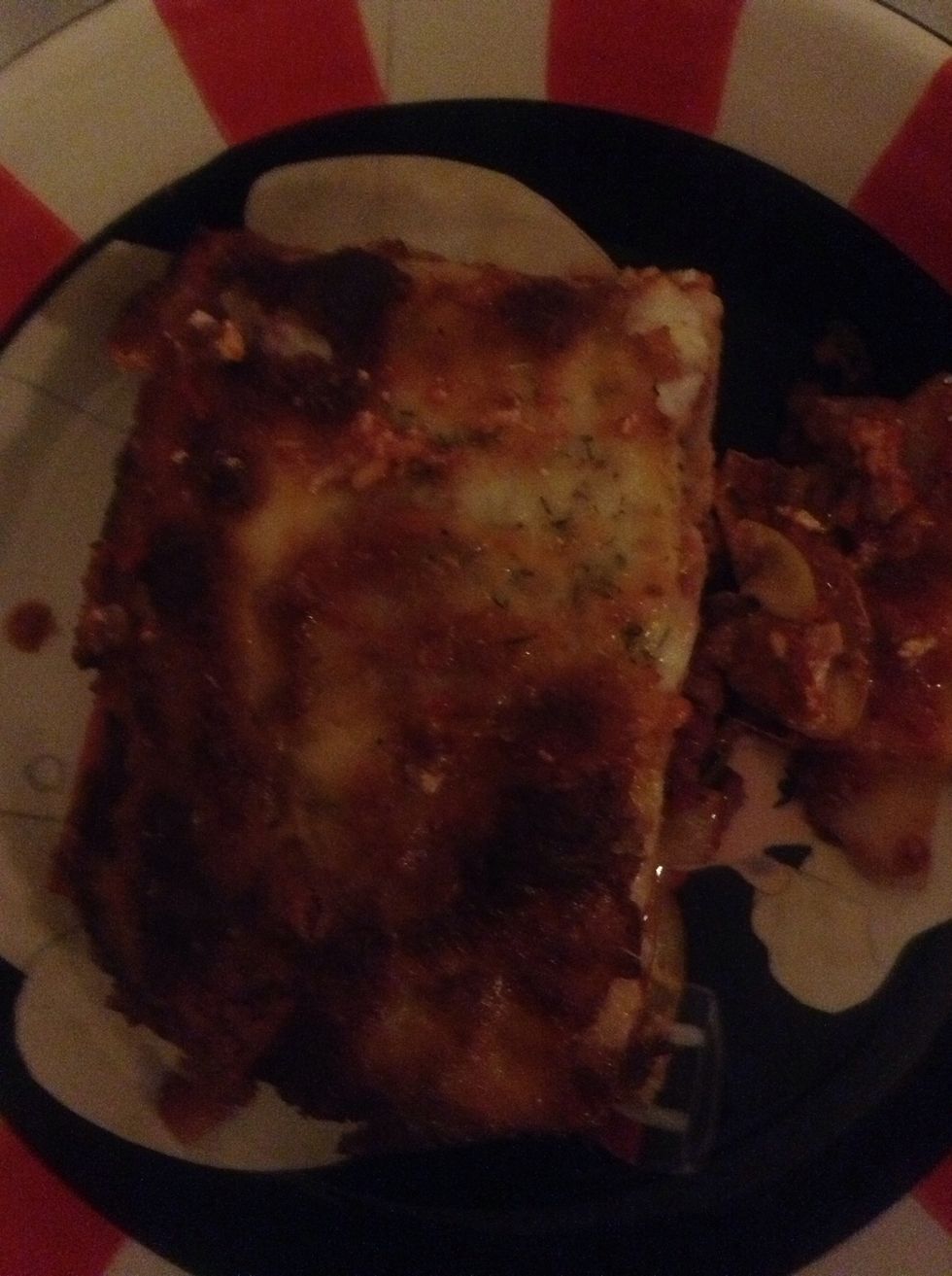 Et  voila! It goes great with a salad ..