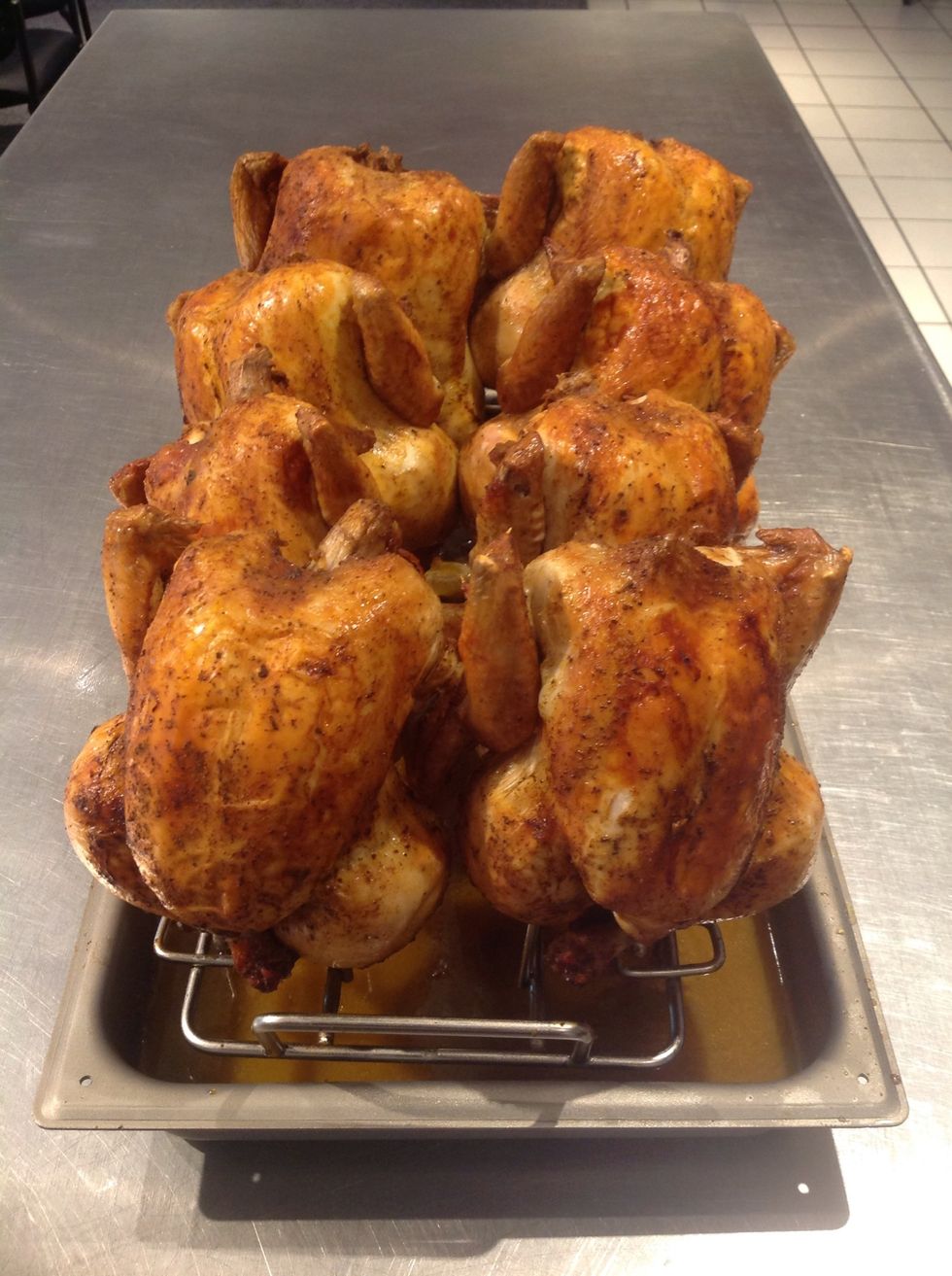 Even Browned Rotisserie Style Chicken