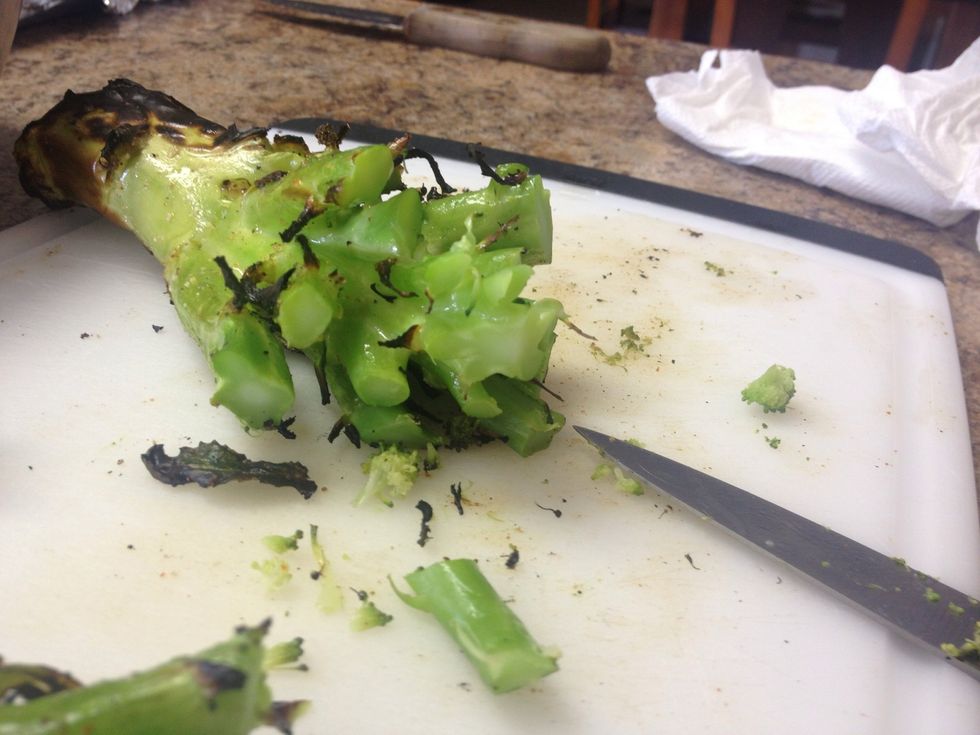 Even the little stalks are sooooo good.