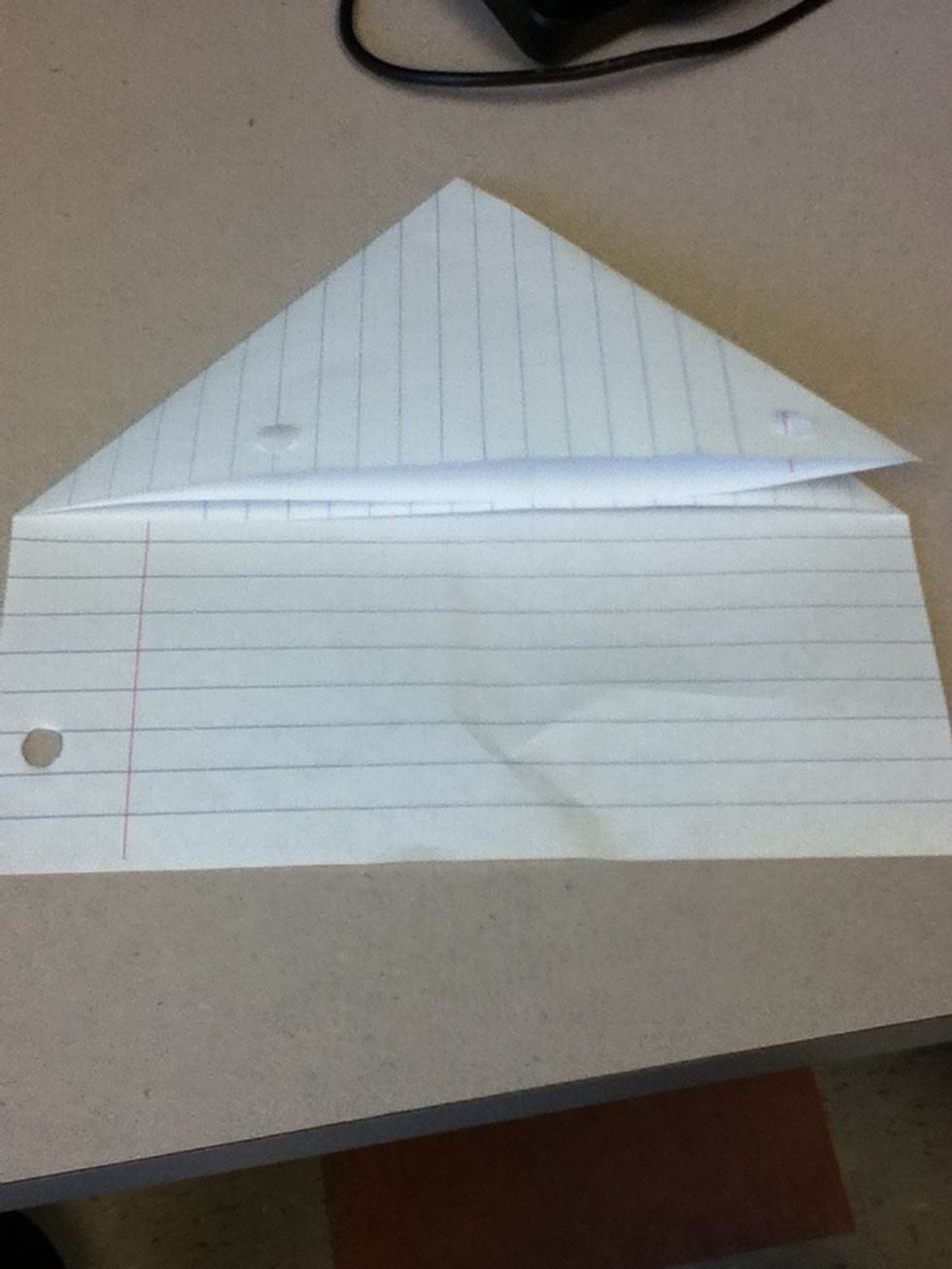 Even the sides out making it in the shape of a house