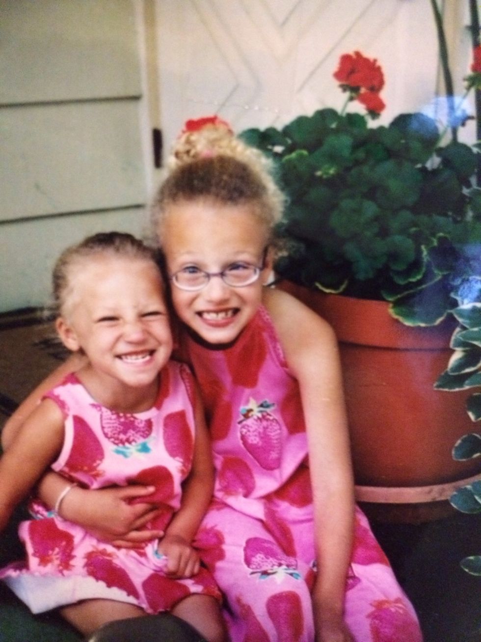 ever since I was young I had dreams that were outrageous and out of this world. But the only person who has always been there for me to help me pursue them is my sister.