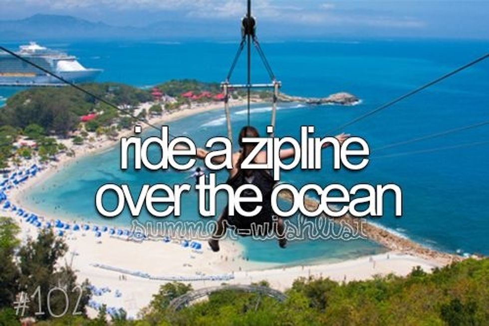 Ever want to zipline?