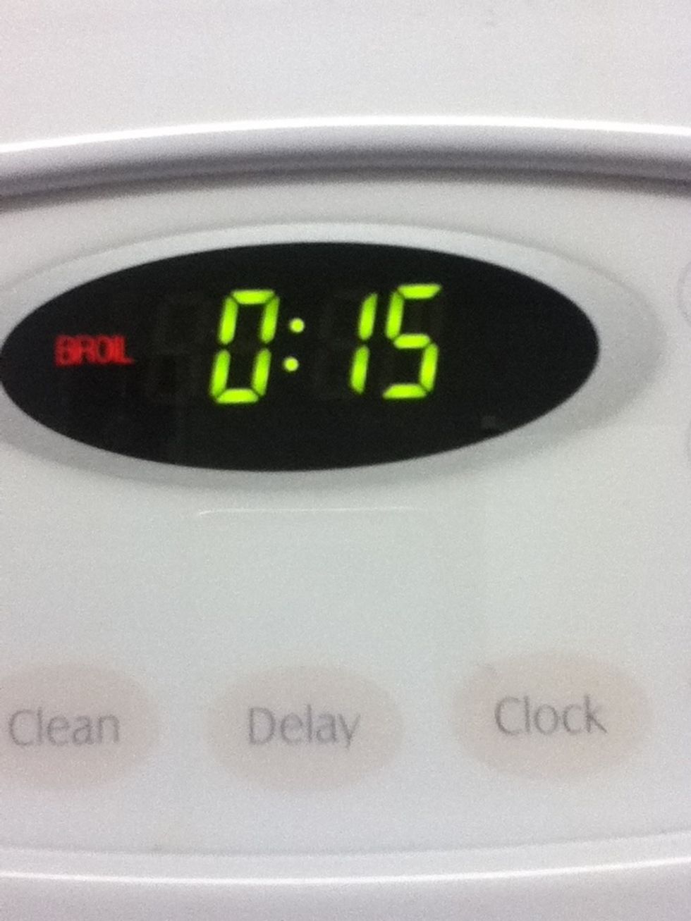 Every 15 minutes stir it and do that for an hour