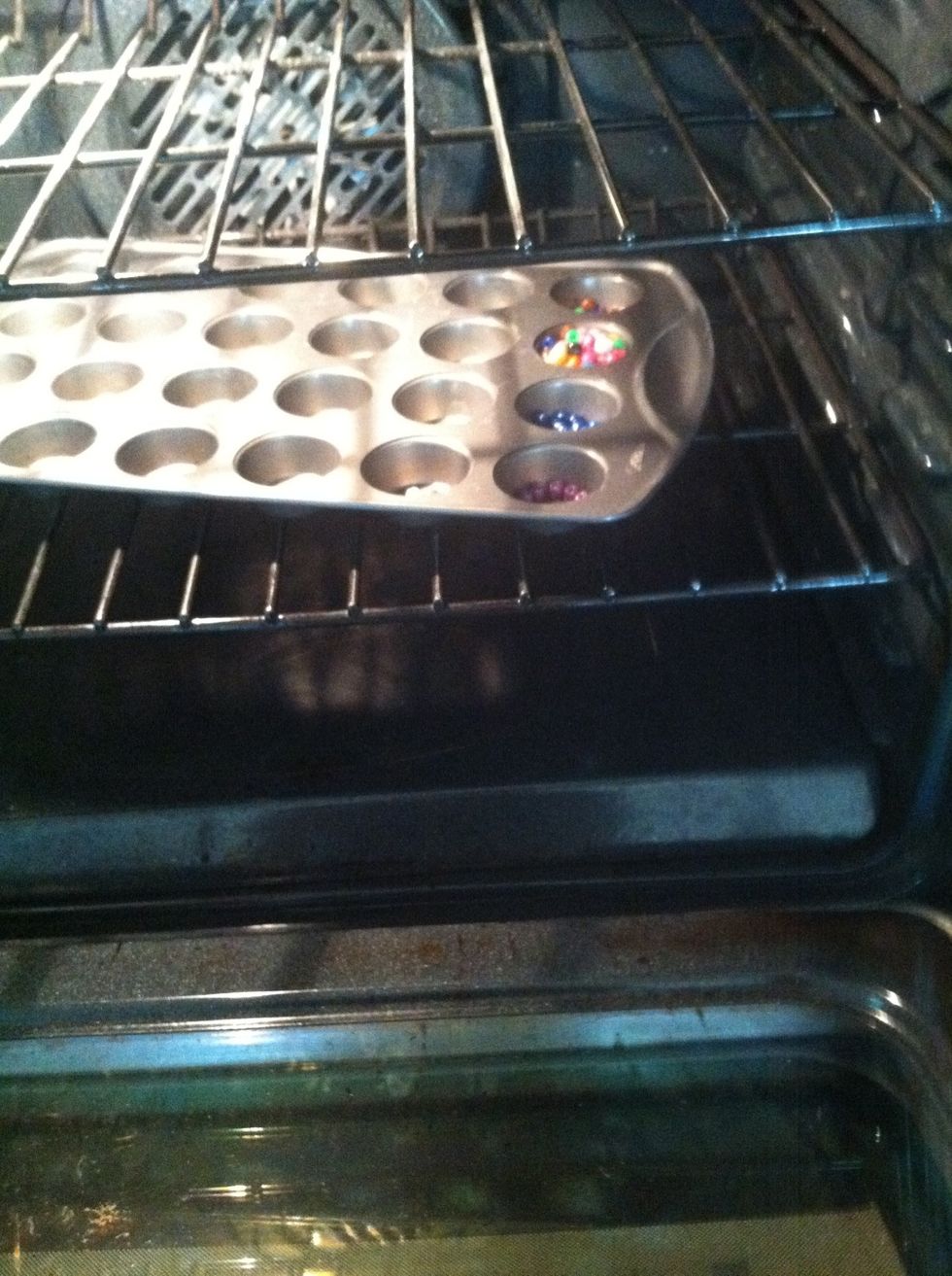 Every 5-10 minutes check on them until there are no holes in the beads