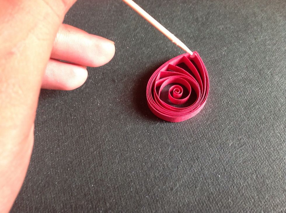 Every around add some glue to hold