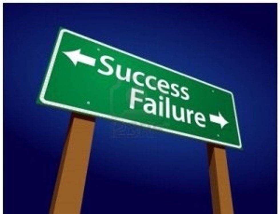 Everyone has failed more than 100 times and it is fair we are humans. But if you fail you gotta stand right up again keep trying 'till you get it right. So never give up.