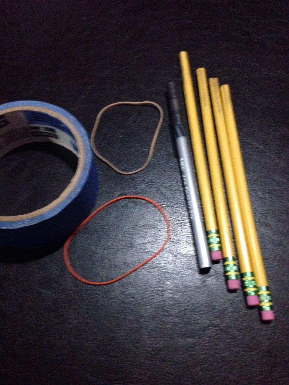 Everything I'm using. Note you don't have to use exactly the same stuff I use. This is just what I could lay my hands on, which means it isn't the necessarily the best items to use.