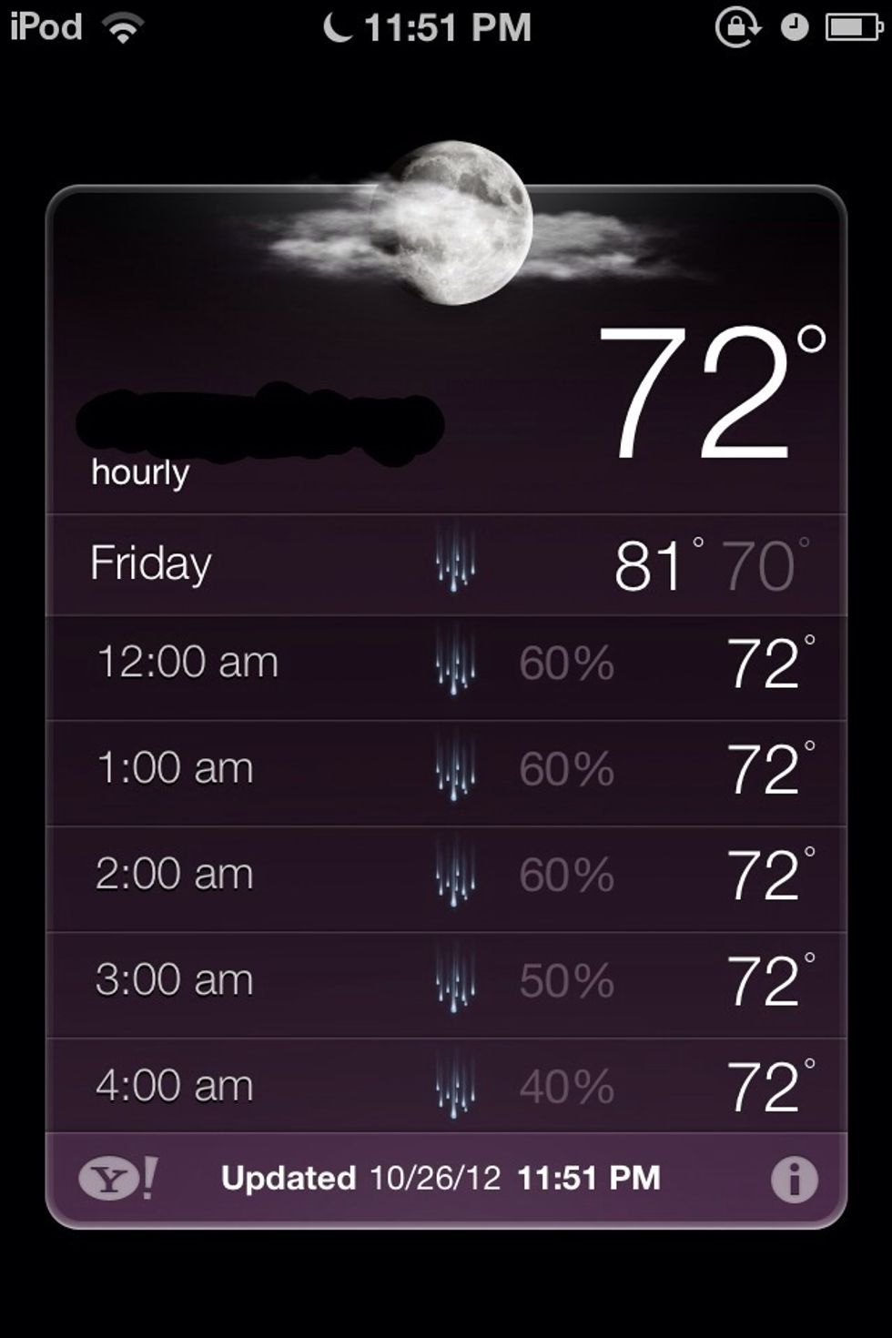 Everything is back in F\u00b0 measurements. Thank goodness. In case you were wondering how I got the degrees sign, just hold down the number 0, until the option for \u00b0 appears.