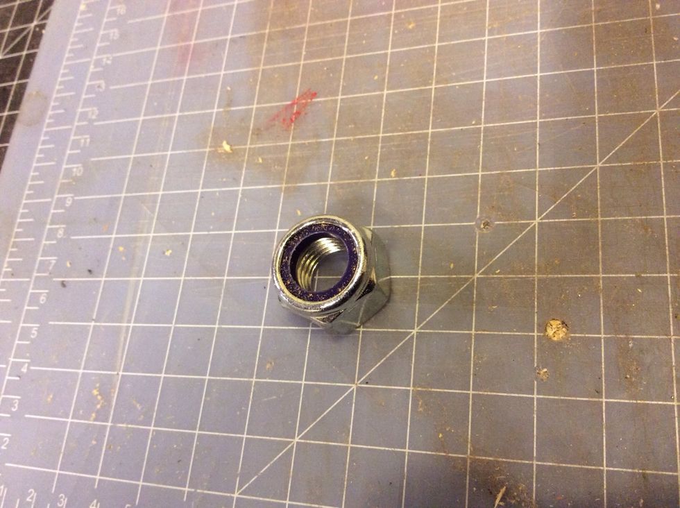 Example of a lock nut, for all you newbies like me.