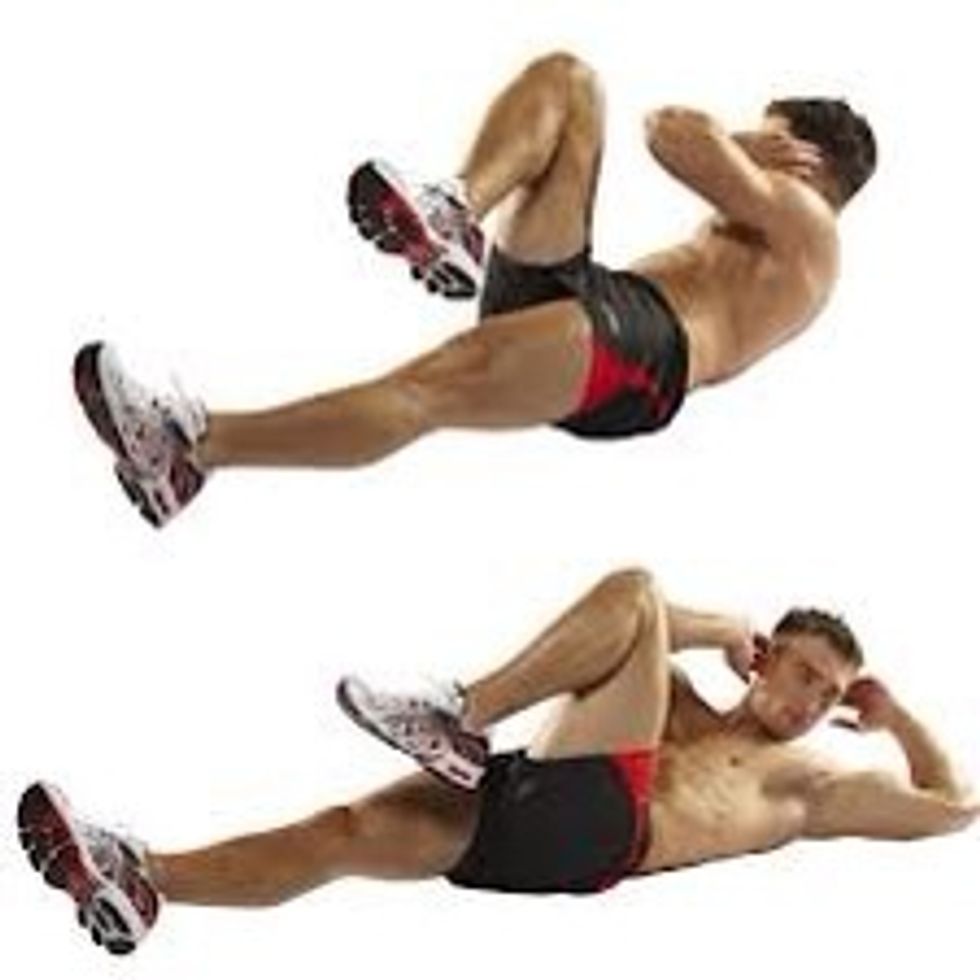 Exercise 1 : Bicycle Crunches Reps - 15 Each Leg
