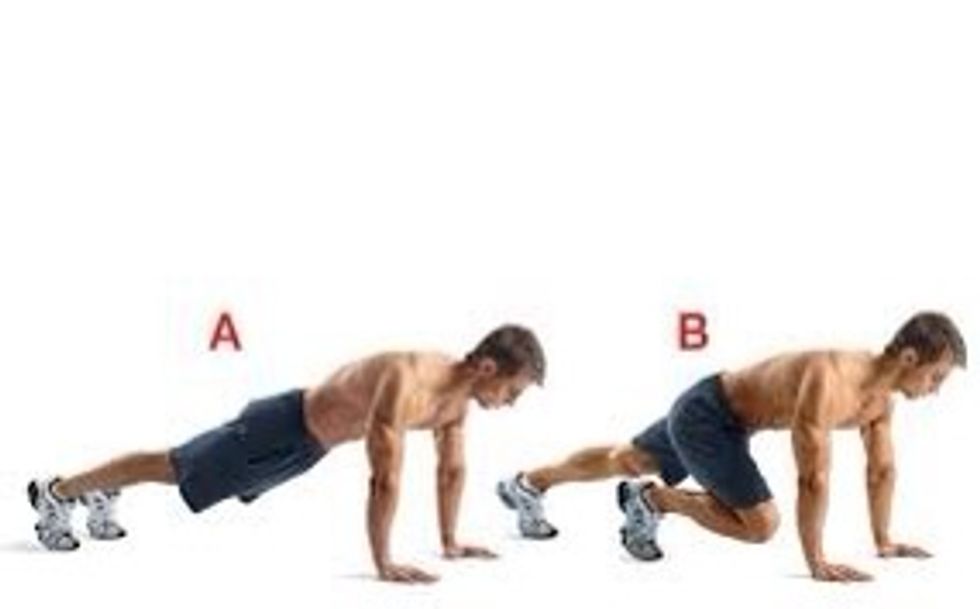 Exercise 1 : Mountain Climbers Reps - 15 Each Leg