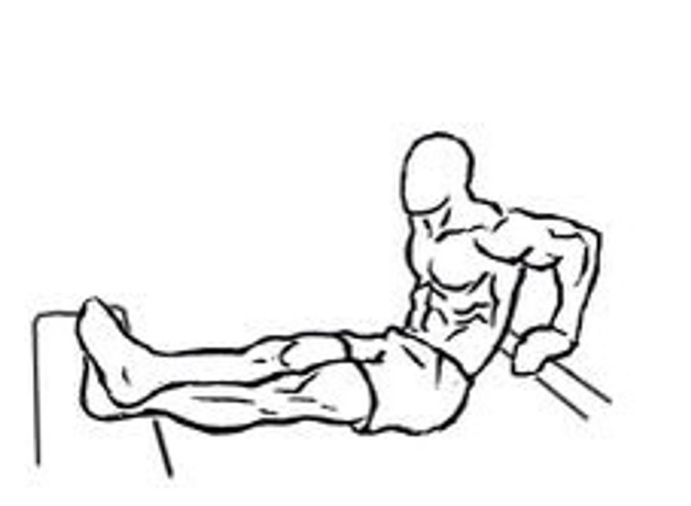 Exercise 2 : Bench Dips Reps - 15