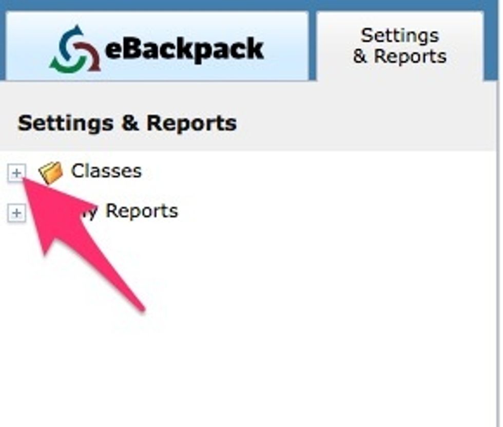 Expand the Classes folder.