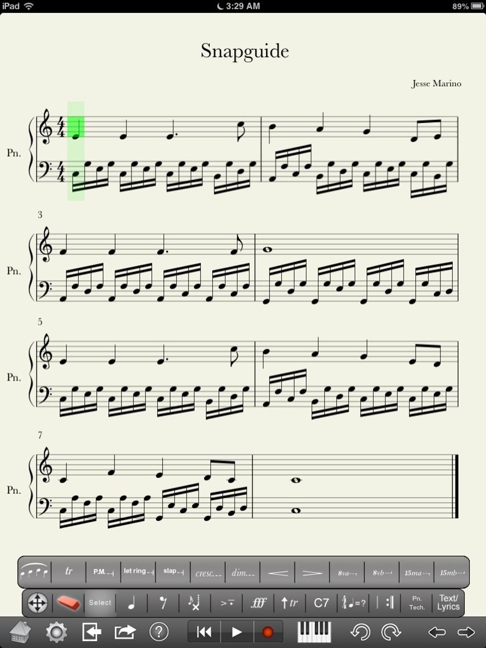 Expand the Harmony: Once you're happy with the way your harmony sounds with the melody, play with it. I've converted my harmony to an Alberti Bass pattern. You can do what you want to it, it's yours!