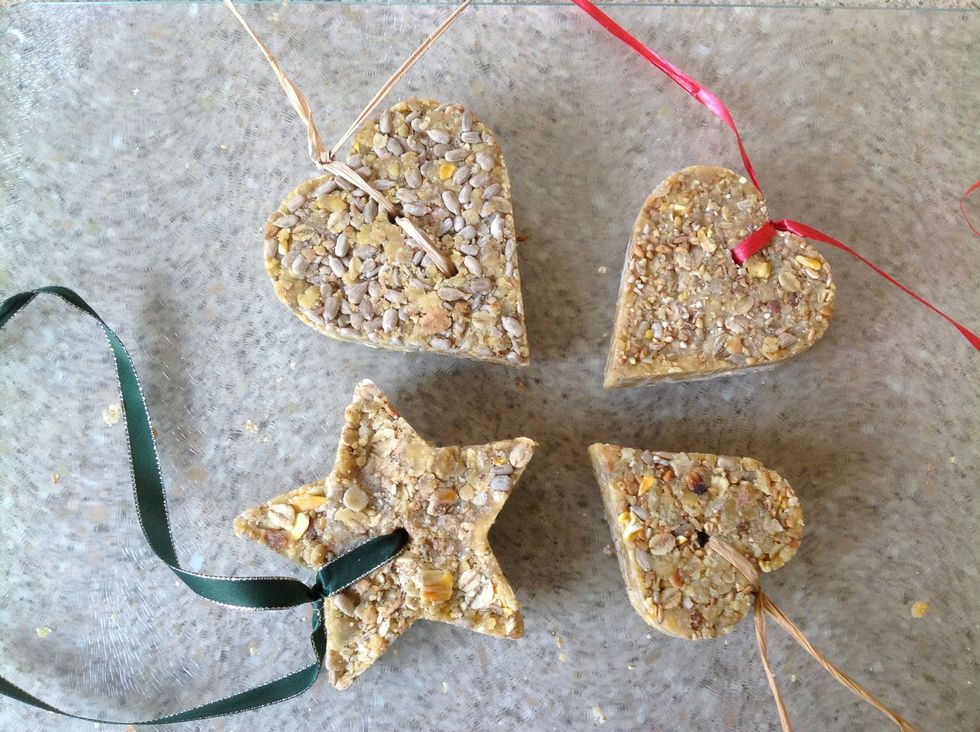 Experiment with your flavours and shapes...