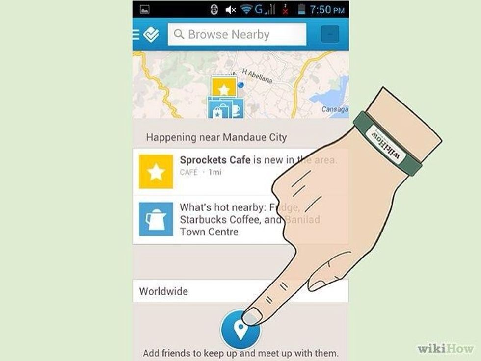 Explore feature: find the best BBQ nearby, green-tea ice cream or that plays your team's big game! Tap 'explore' to search for places nearby, far away, friends nearby, or personalized recommendations.