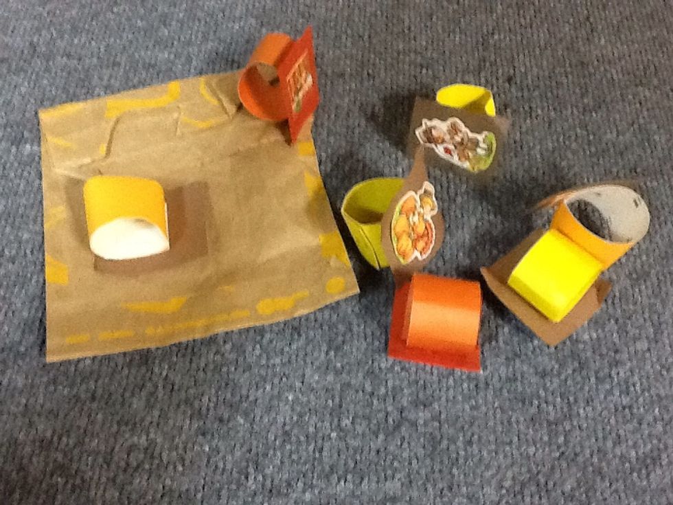 Extra unneeded craft items.